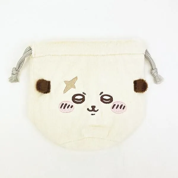 ラッコのフェイス巾着
