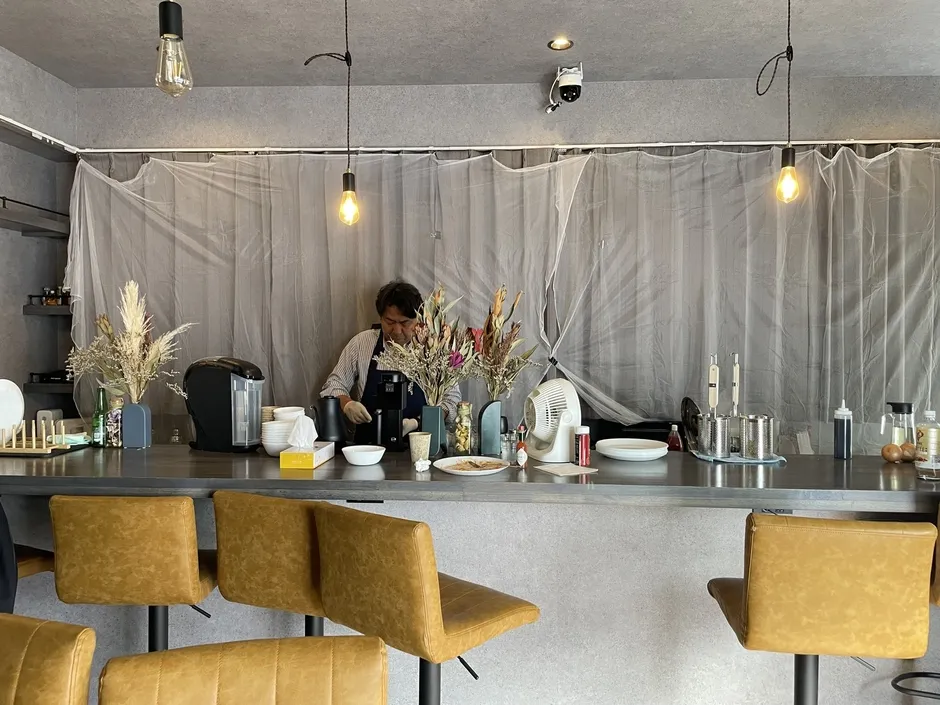 おしゃれな雰囲気の店内