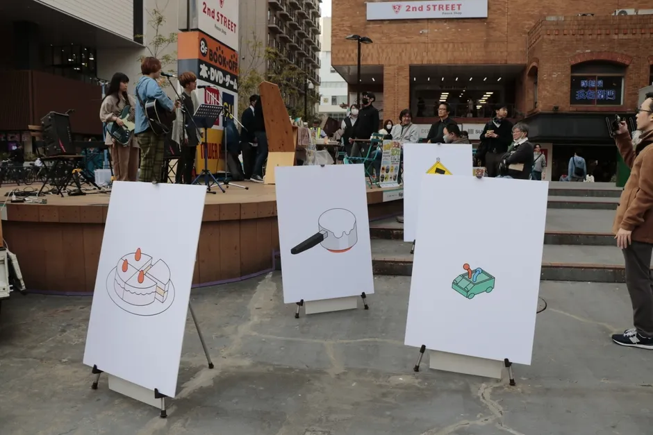 アートパネルの展示