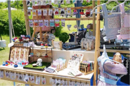 思い出付きのフリーマーケット