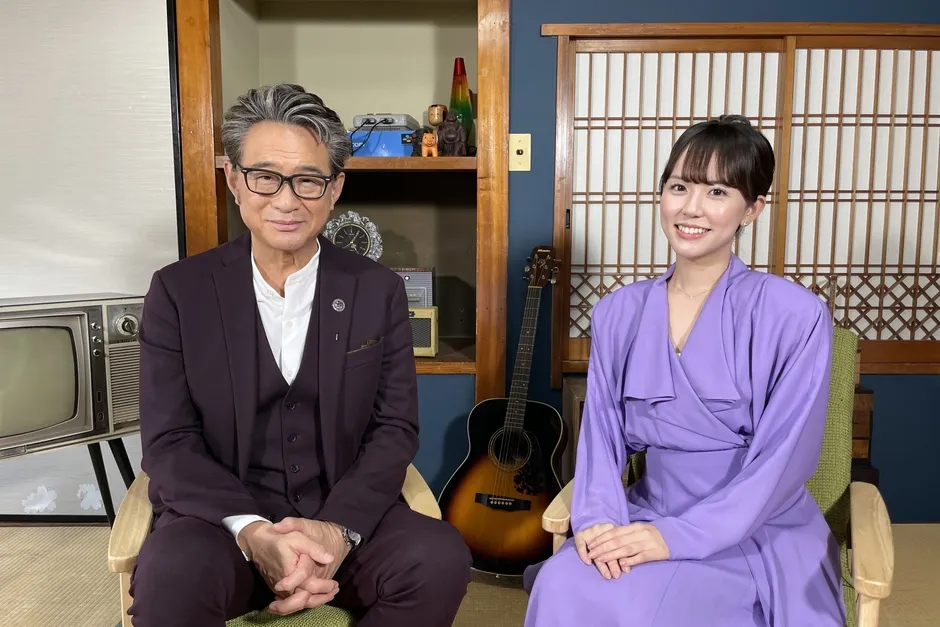 船越英一郎さんと阪田マリンさん