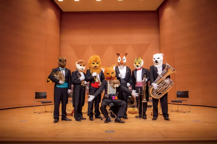 ズーラシアンブラスの演奏家たち