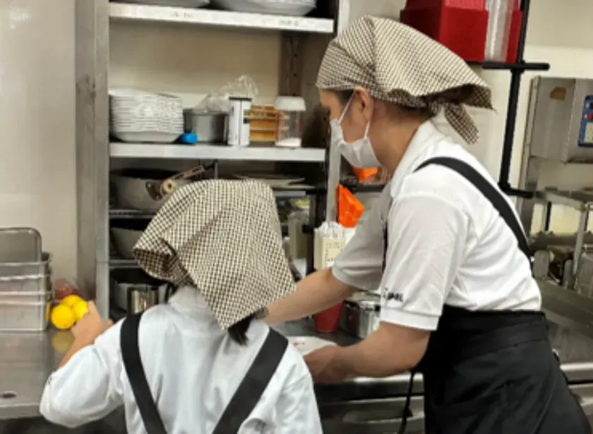 子ども職場体験の様子1