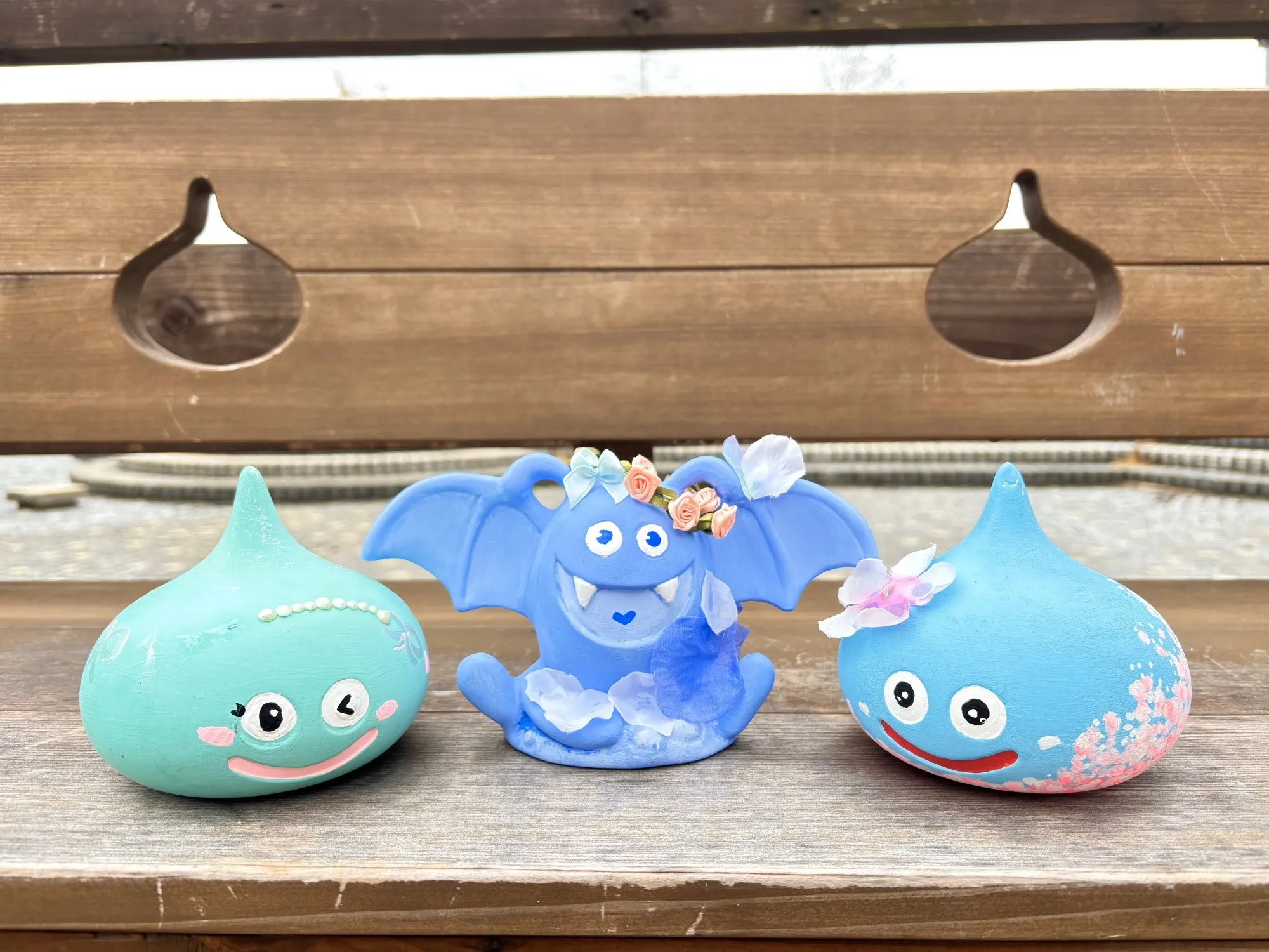 自分だけの花冠スライム！淡路島ドラクエの春限定クラフト体験